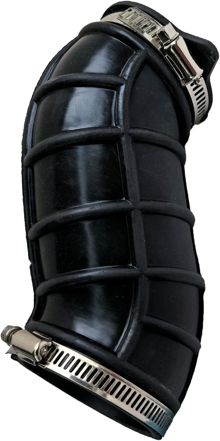 Vanlison Heavy-Duty Air Intake Boot & Hose Kit Compatible with Polaris Ranger 500/425 2x4/4x4/6x6 (2000-2009) - Direct Replacement # 5411976 5413062 | Durable Rubber + 2 Clips Included - Image 3